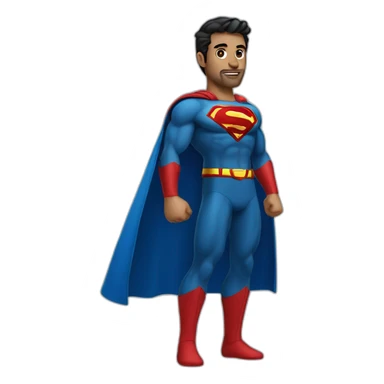 Abdullah super man sticker