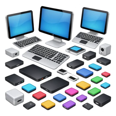 packing pc stuff sticker