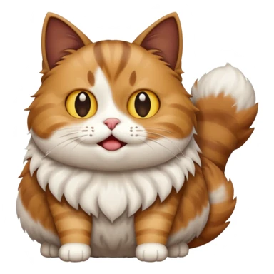 farting cat sticker