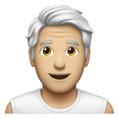 matt cornett actor black hair white guy sticker