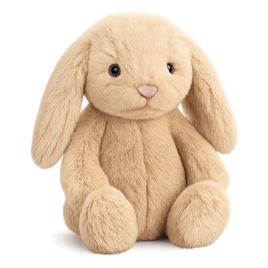cute holland lop jellycat bunny plushie sticker