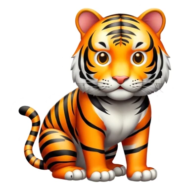 japanese tiger all body sticker