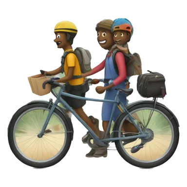 travel with friends bikes included sticker