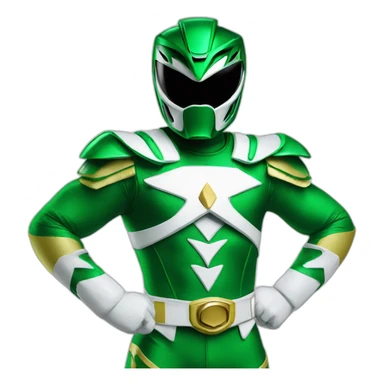 Power ranger green sticker