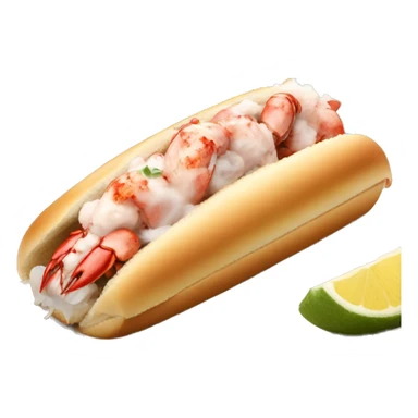 Cold lobster roll sticker
