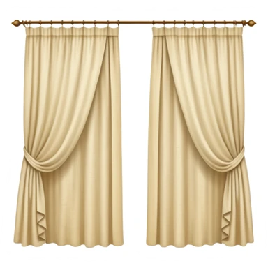 curtains sticker