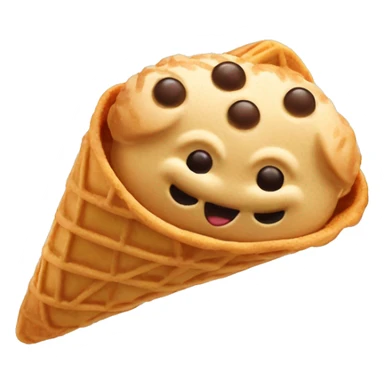 Taiyaki ice cream sticker
