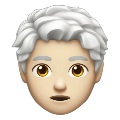 Angry white man chinese girl sticker