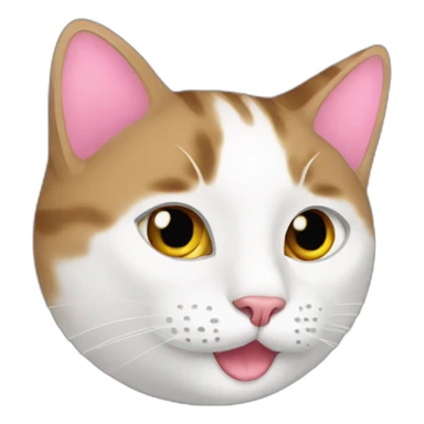cat at hackathon sticker