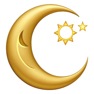 islam moon sticker