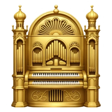 golden organ sticker