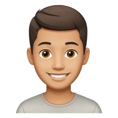 Thai man at fade hair cut 25 years old sticker