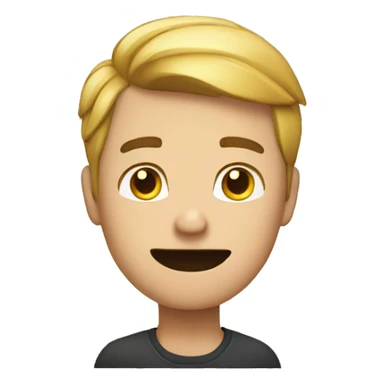 Man Gesturing NO sticker