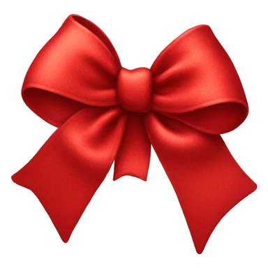Red bow sticker