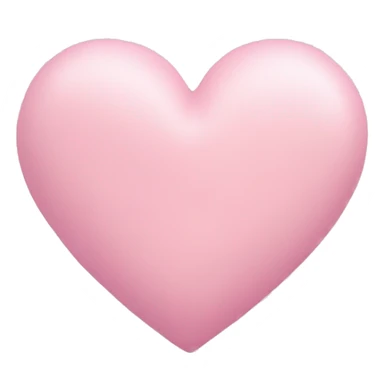 pastel pink heart  sticker