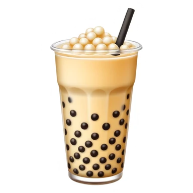 Boba tea sticker