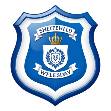 sheffield wednesday fc badge sticker