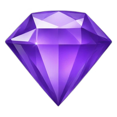 Diamant violet sticker