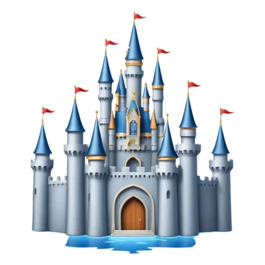 castillo de disney sticker