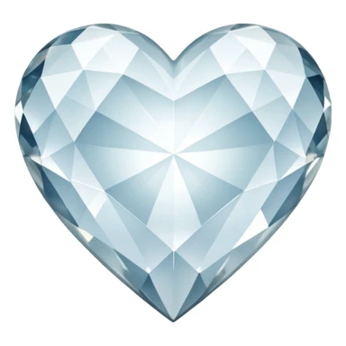 white heart with a diamond pattern sticker