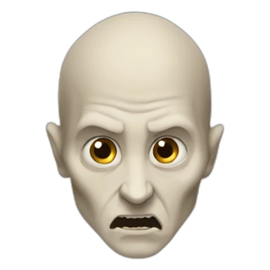 Confused Voldemort sticker