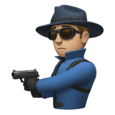 tf2-spy-blue-boring sticker