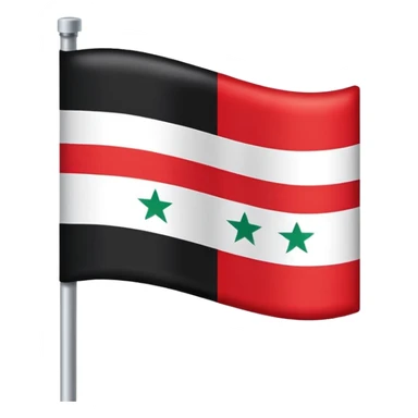 Syria flag  sticker