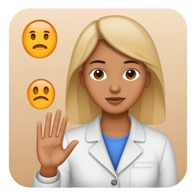 Dactylological language  sticker