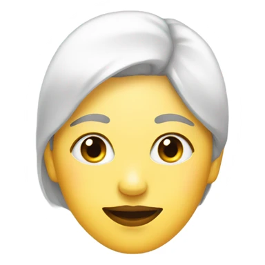 Lady with face pack on sticker