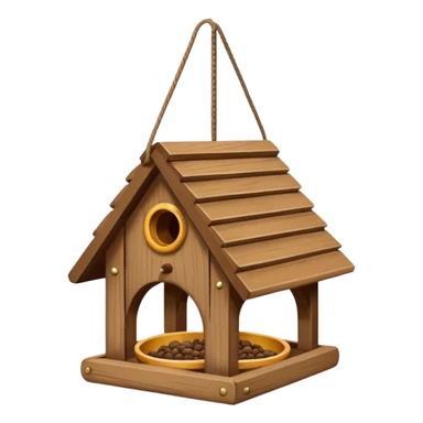 Bird feeder sticker
