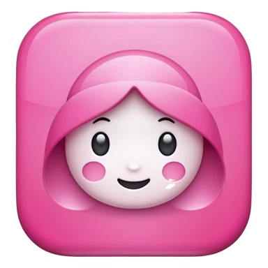 pink all apps icon sticker