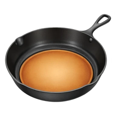 cast iron pan sticker