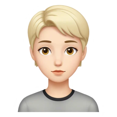 Girl that looks like a boy sticker