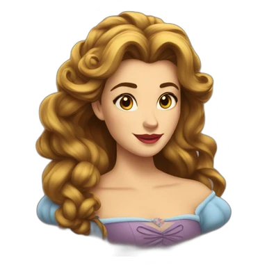 , belle et la bête sticker