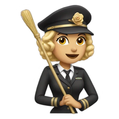 conductrice rose sticker