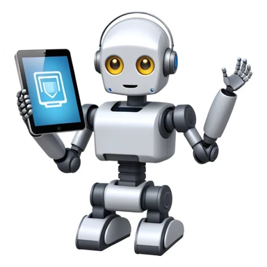 une image qui représente l'IA pour une thématique sur le sujet dans une médiathèque sticker