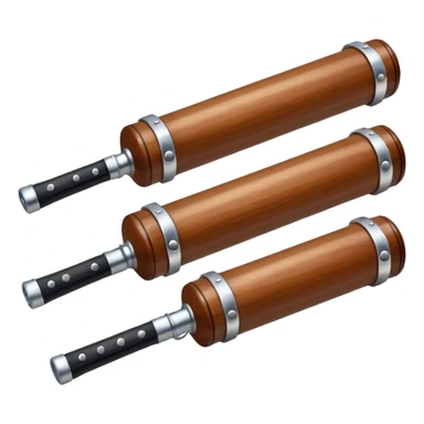 two police truncheon sticker