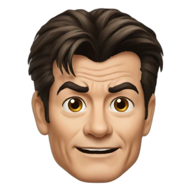 Charlie sheen sticker