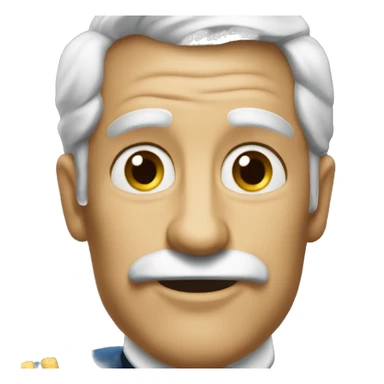 Old Captain loves you sticker