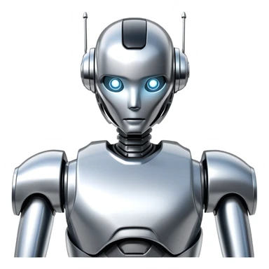 Sorayama robot sticker