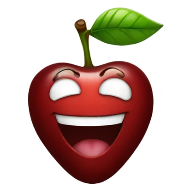 Cherries smiling  sticker