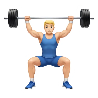 upper-back row exercise sticker