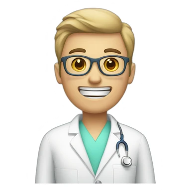 dentist patient sticker