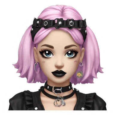 Punk  Inspiration  Design Inspiration Design Creative Design Dark Style Subculture Gothic Style y2k Lolita Lolita niche fashion brand personality accessories  fashion accessories  accessory sharing # necklace headwear hair accessories sticker