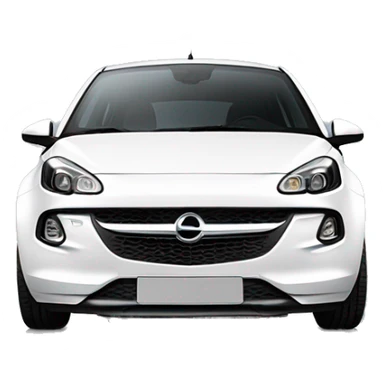 opel adam offwithe de face sticker