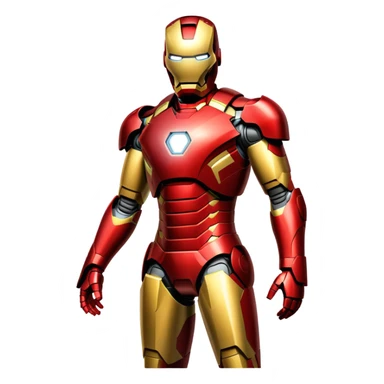 Iron Man superhero sticker