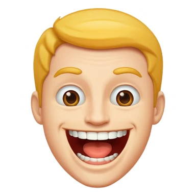 Büyük ağızlı adam sticker