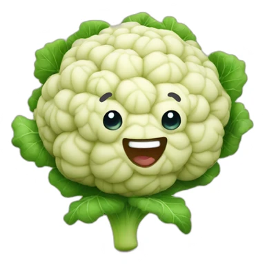 cauliflower Dancing sticker