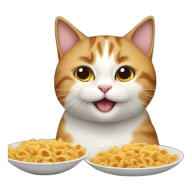cat asking food sticker