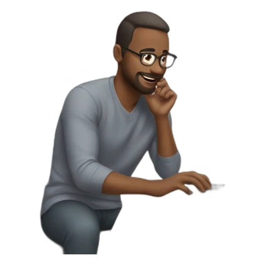 work from home sticker